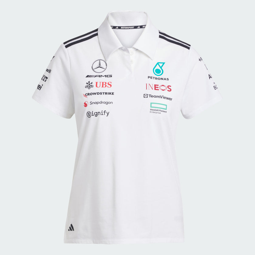 Camisa Polo Branca Mercedes - AMG Petronas Formula One Team