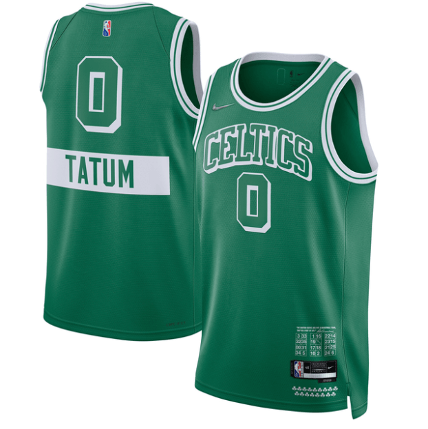 Regata Boston Celtics City Edition Diamante 75th