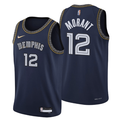 Regata Memphis Grizzlies City Edition Diamante 75th