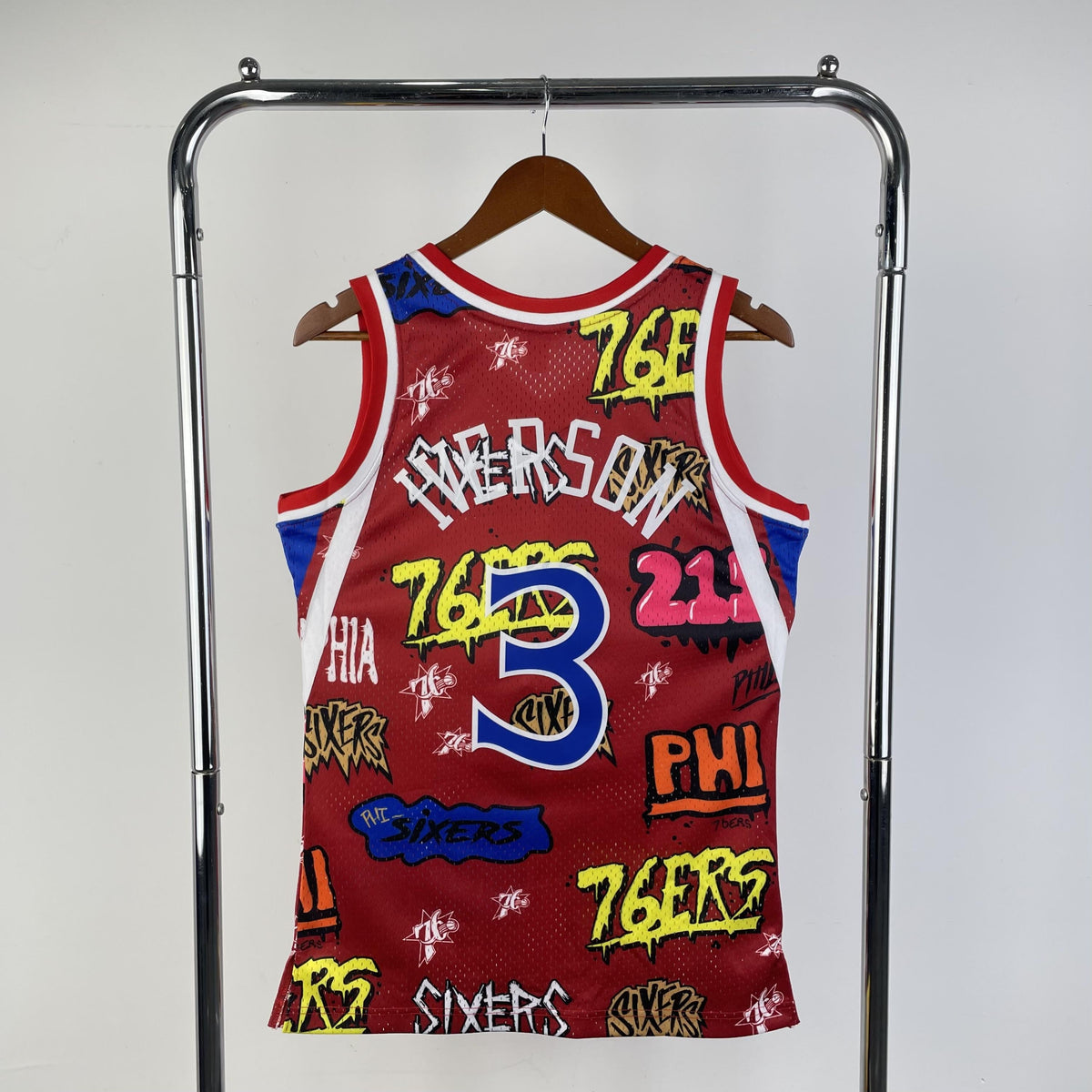 Regata Swingman Slap Sicker Philadelphia 76ers Mitchell & Ness 1996/97