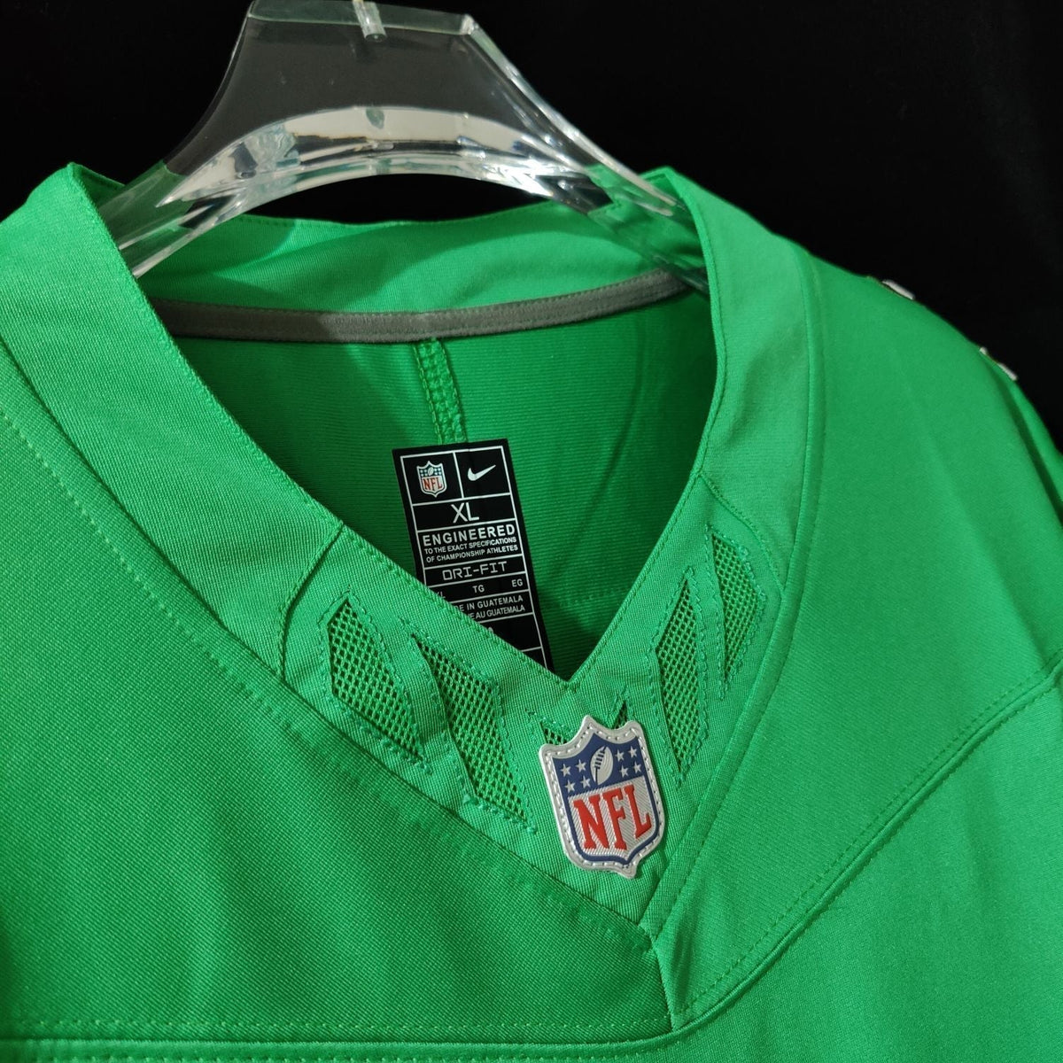 Camisa NFL Plus Size Philadelphia Eagles Vapor F.U.S.E. Limited Jersey Kelly Green