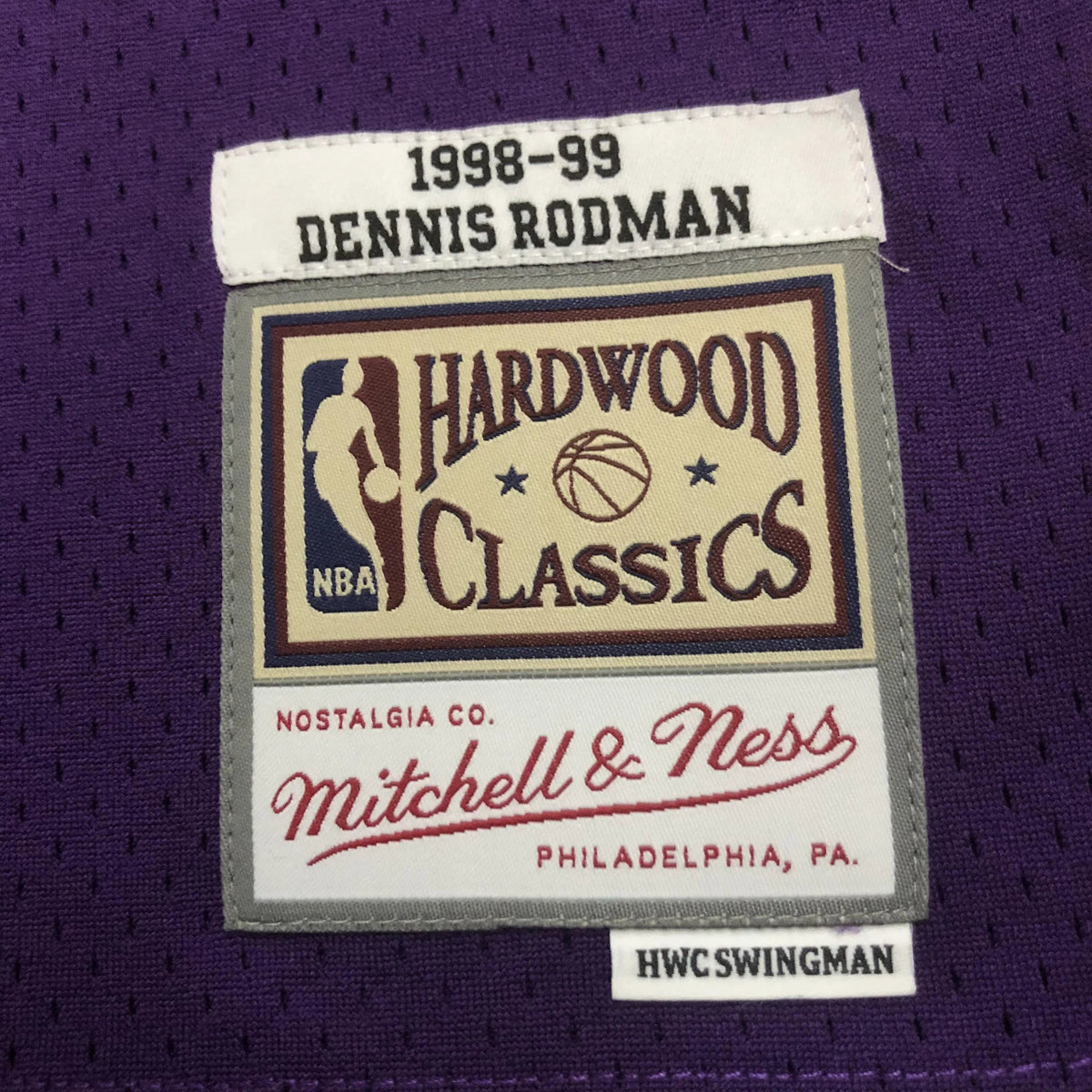 Regata Swingman Los Angeles Lakers Mitchell & Ness Hardwood Classics 1998/99