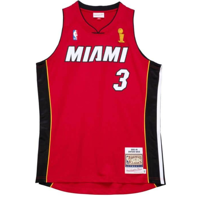 Regata Authentic Miami Heat Dwyane Wade 2005/06