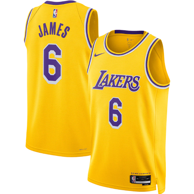 Camisa NBA Los Angeles Lakers Icon Edition