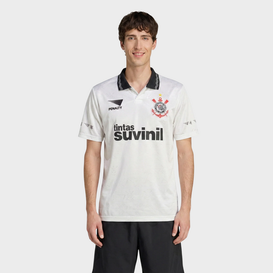 Camisa Corinthians I 1995 Retrô - Suvinil