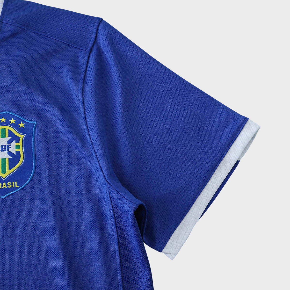 Camisa Seleção Brasileira II 2006 Nike - Retrô - Azul