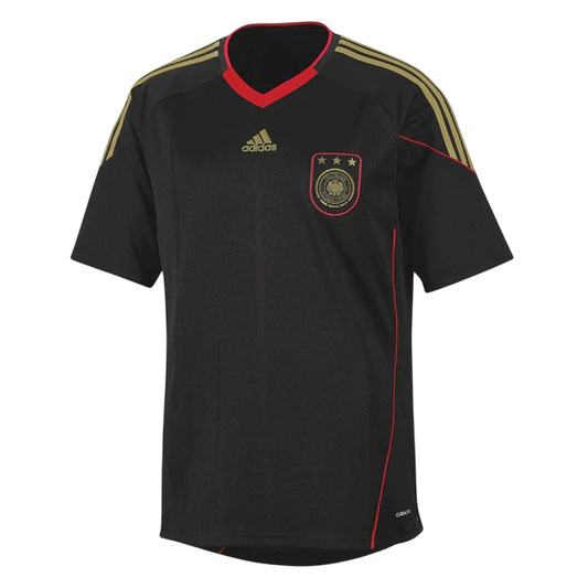 Camisa Alemanha II 2010 Adidas - Retrô - Preta