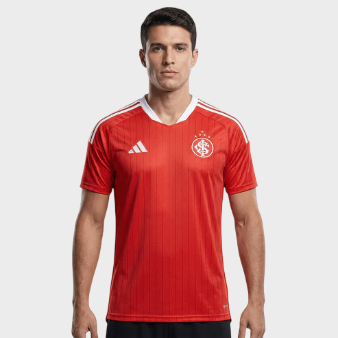 Camisa Internacional I 26/27 - Torcedor Adidas Masculina - Vermelha