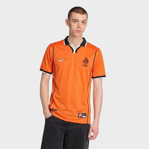 Camisa Holanda I 1998/99 Adidas - Laranja - Retrô