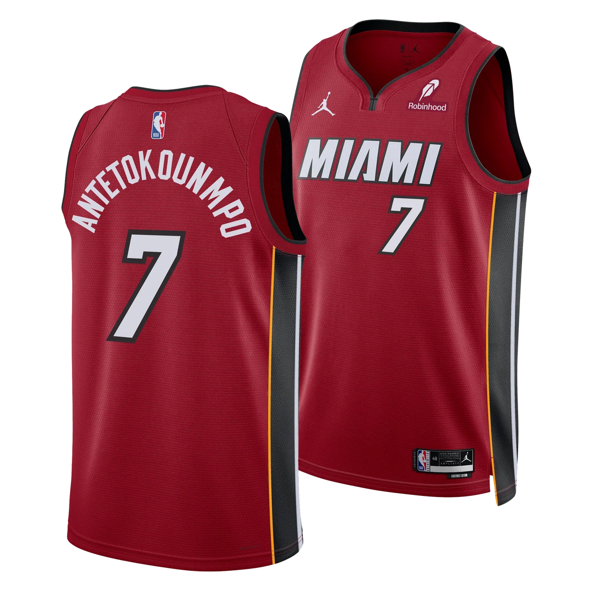 Camisa NBA Miami Heat Statement Edition Giannis Antetokounmpo