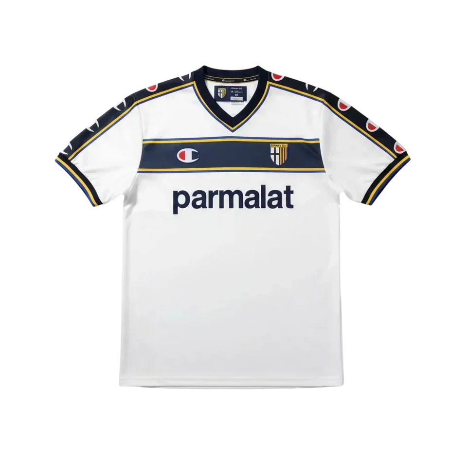 Camisa Parma II 2002/2003 - Branco - Retrô