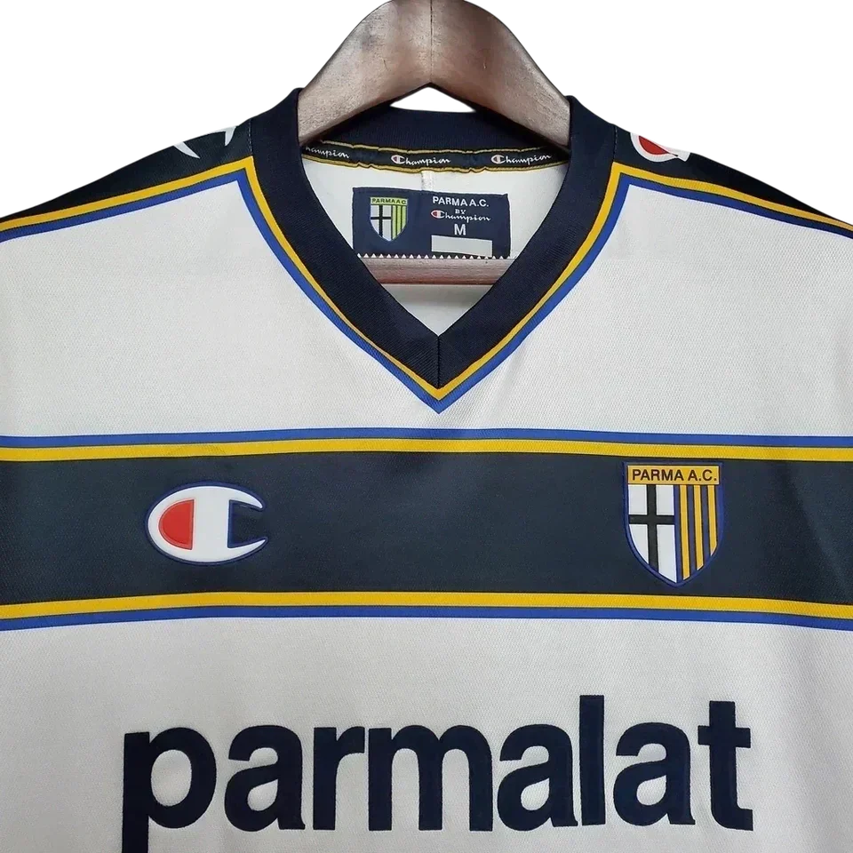 Camisa Parma II 2002/2003 - Branco - Retrô