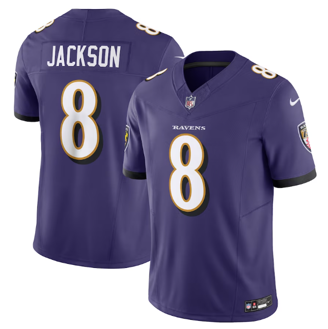 Camisa NFL Baltimore Ravens Vapor F.U.S.E. Limited Jersey Roxa