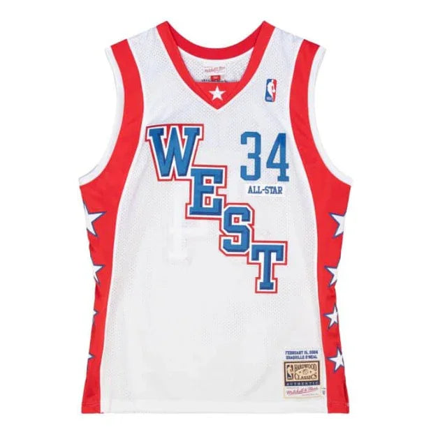 Regata Authentic Shaquille O'Neal All Star Mitchell & Ness Hardwood Classics 2004/05