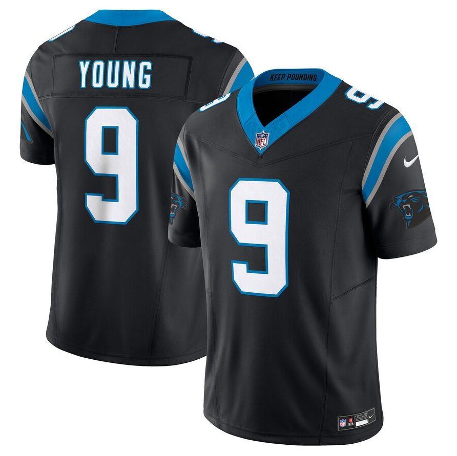 Camisa NFL Carolina Panthers Vapor F.U.S.E. Limited Jersey Preta